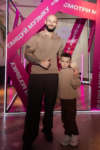 Джиган с сыном Давидом