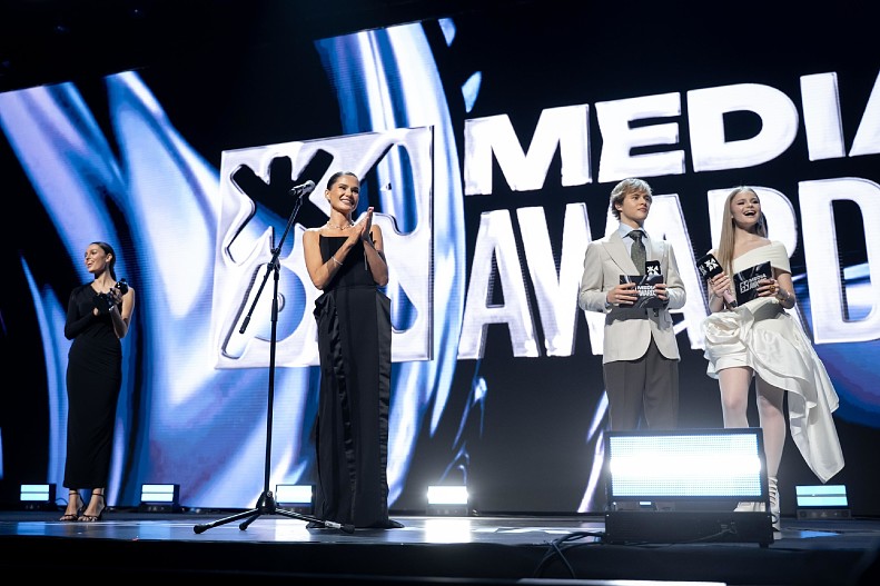 Анна Соколова (руководитель холдинга ЖАРА MEDIA), Леон Кемстач, Милана Star