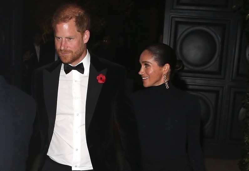 Принц Гарри и Меган Маркл посетили грандиозную вечеринку в честь 70-летия Крис Дженнер