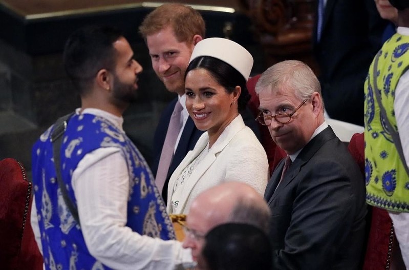 Принц Гарри, Меган Маркл, принц Эндрю