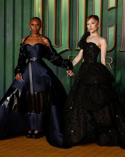 Синтия Эриво и Ариана Гранде