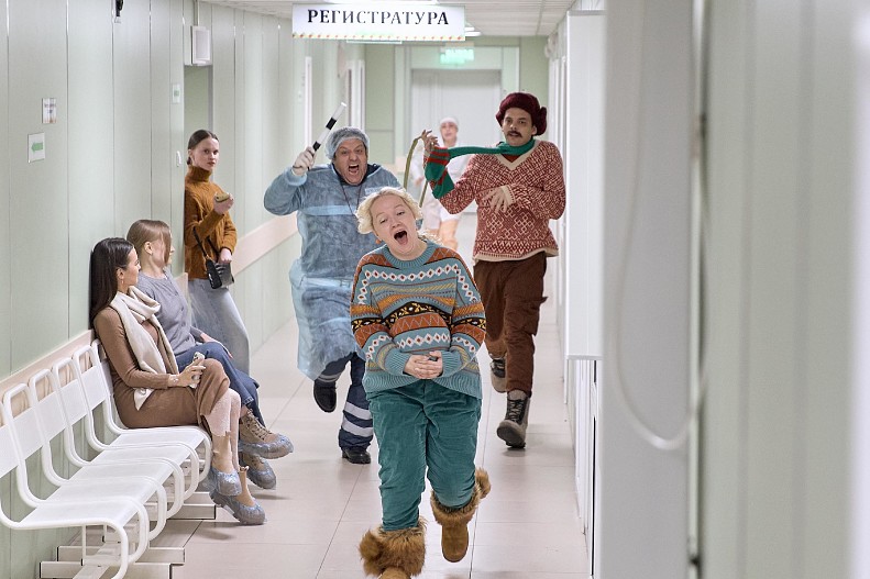 На съемках фильма «По-братски»