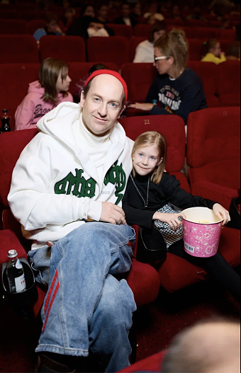 Никита Тарасов с дочерью