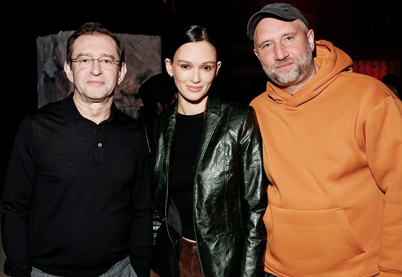 Паулина Андреева, Константин Хабенский, Никита Кологривый и Даниил Воробьёв на премьере нового сезона сериала «Метод»