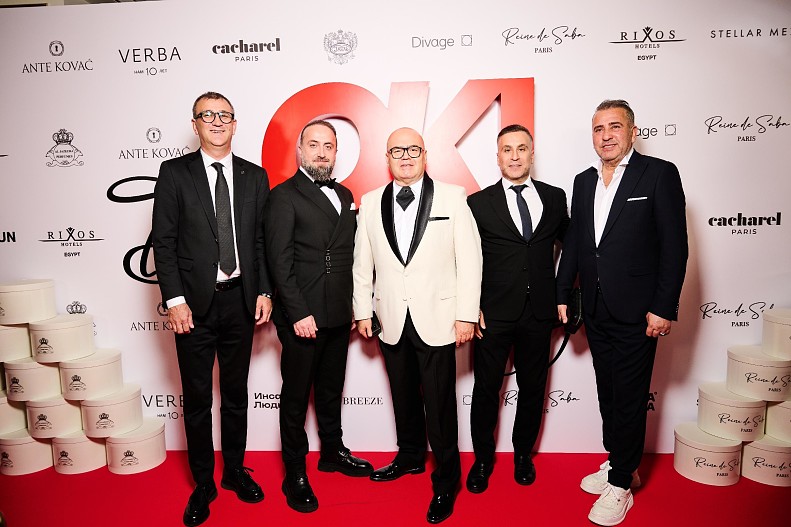 Халук Ёзсевим (TourismToday), Илкер Эрдемир (TourismToday), Мутлу Гюнгёр (Марэв Маркетинг Ивент Солюшнс), Хакан Каянакчы (Rixos Hotels Egypt), Ирфан Ёзсевим (Tourism Today)