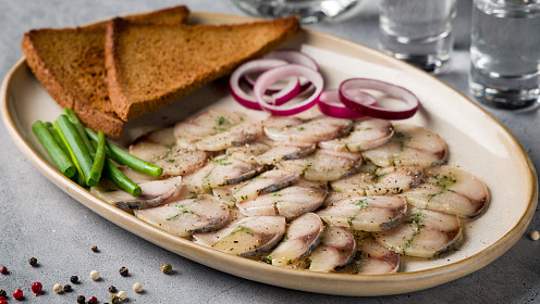 Сало из скумбрии в ресторанах «Ян Примус»