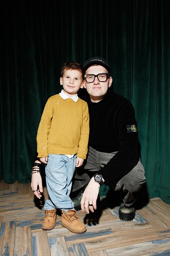 Андрей Максимов с сыном