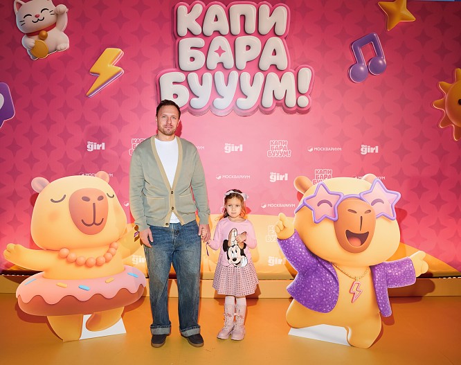 Тимур Соловье с дочерью