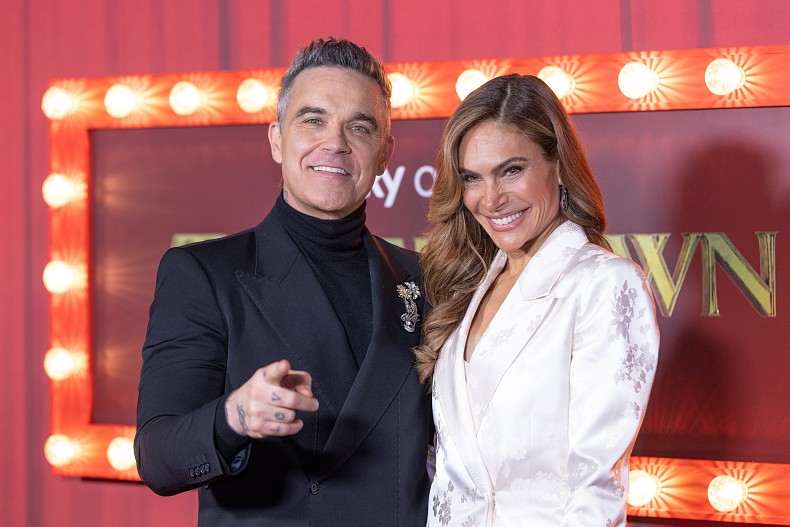 Робби Уильямс с женой