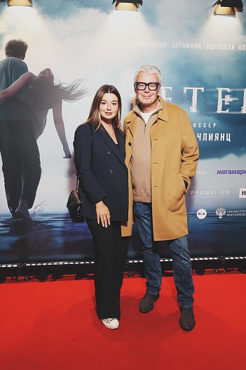 Александр Стриженов с дочерью Александрой