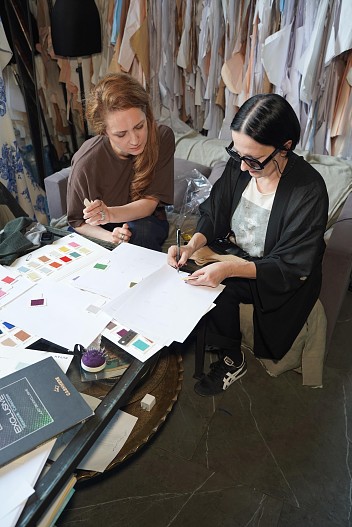 Виктория Исакова и Светлана Тегин