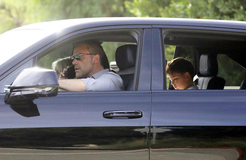 Бен Аффлек с сыном