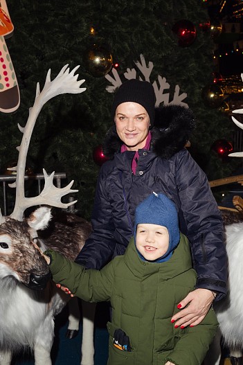 Светлана Хоркина с сыном