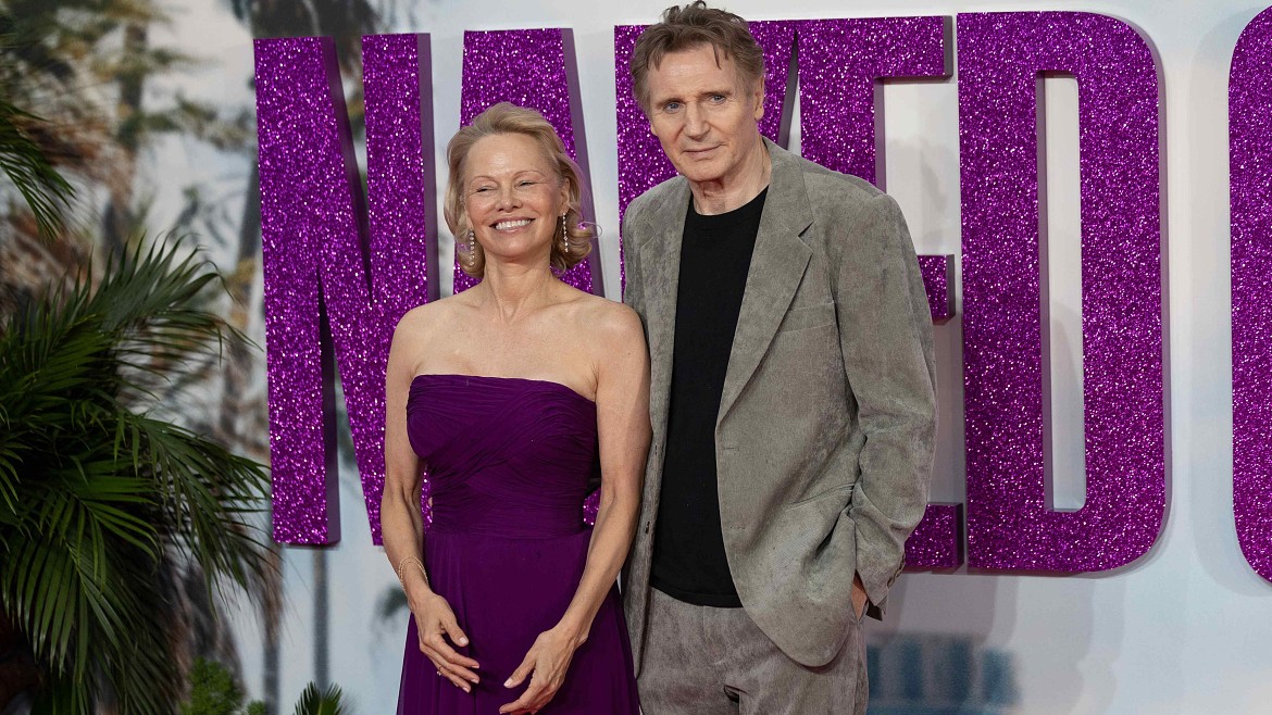 Памела Андерсон впервые рассказала о романе с Лиамом Нисоном