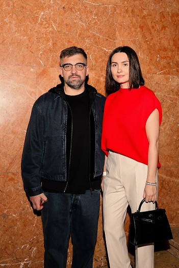 Василий Вакуленко (Баста) и Елена Вакуленко-Пинская