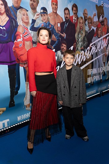 Наталия Медведева с сыном