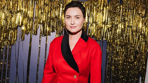 Елена Пинская-Вакуленко, Вильма Кутавичюте, Дарья Котрелева и другие гости новогоднего показ TSUM Fashion Show