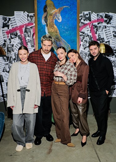 Лилия Муза, Алексей Зимин (Любовь по бартеру и без) и Анна Егоян, Кристина Новикова, Лаша Чургулия (Prometheus Media)