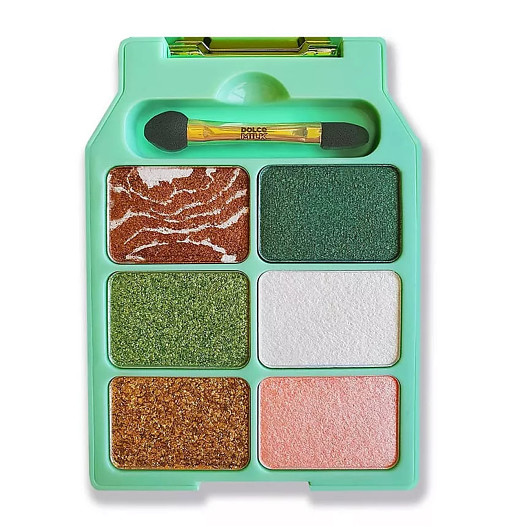 ПАЛЕТКА ТЕНЕЙ ДЛЯ ВЕК SIX-COLOR, DOLCE MILK.