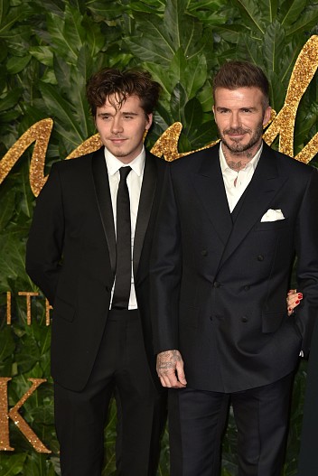 Бруклин, Дэвид и Виктория Бекхэм