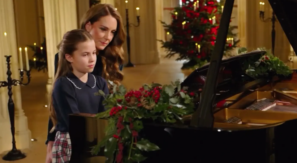 Кейт Миддлтон и принцесса Шарлотта