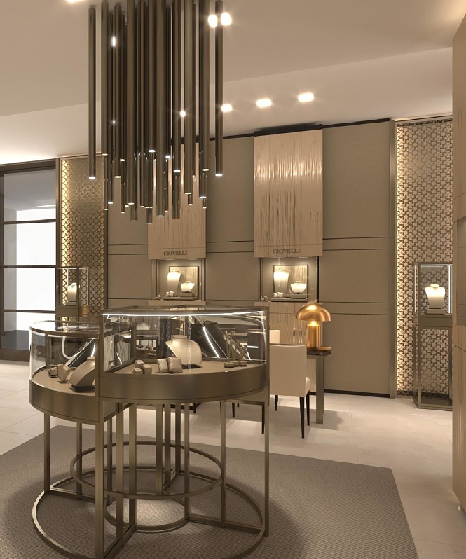 Новый бутик ювелирного дома Crivelli в Москве