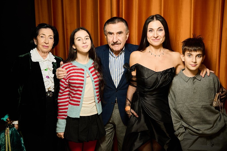 Леонид Каневский с семьей