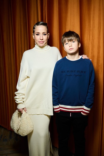 Юлия Барановская с сыном