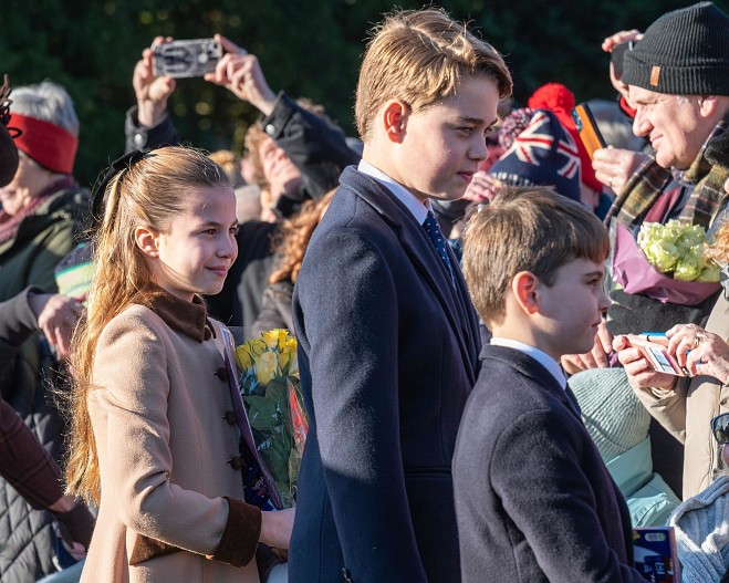 Принцесса Шарлотта, принц Джорд, принц Луи