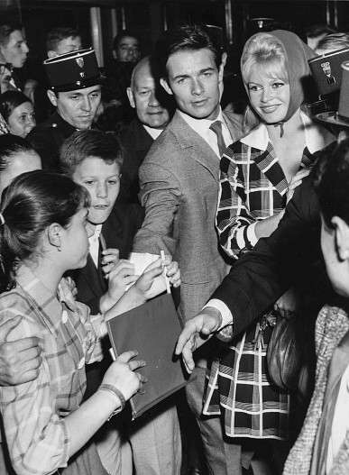 Жак Шарье и Бриджит Бардо