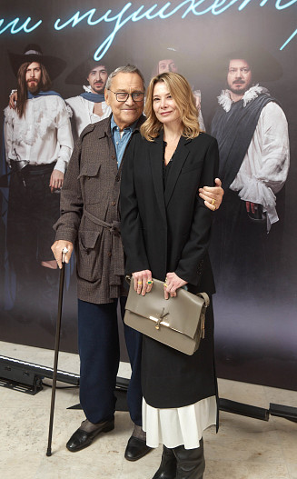 Андрей Кончаловский и Юлия Высоцкая