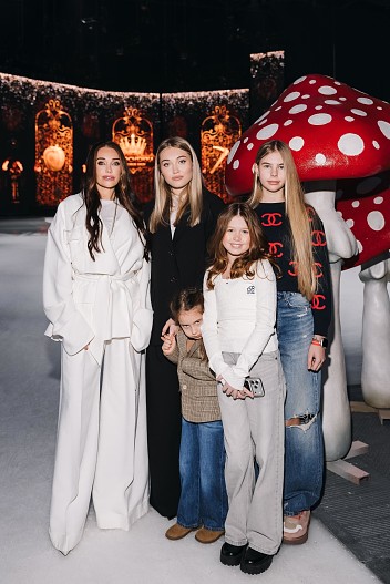 Екатерина Давыдова с детьми