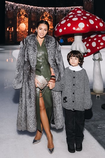 Мария Мельникова с сыном