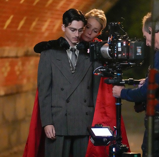 Гвинет Пэлтроу и Тимоти Шаламе