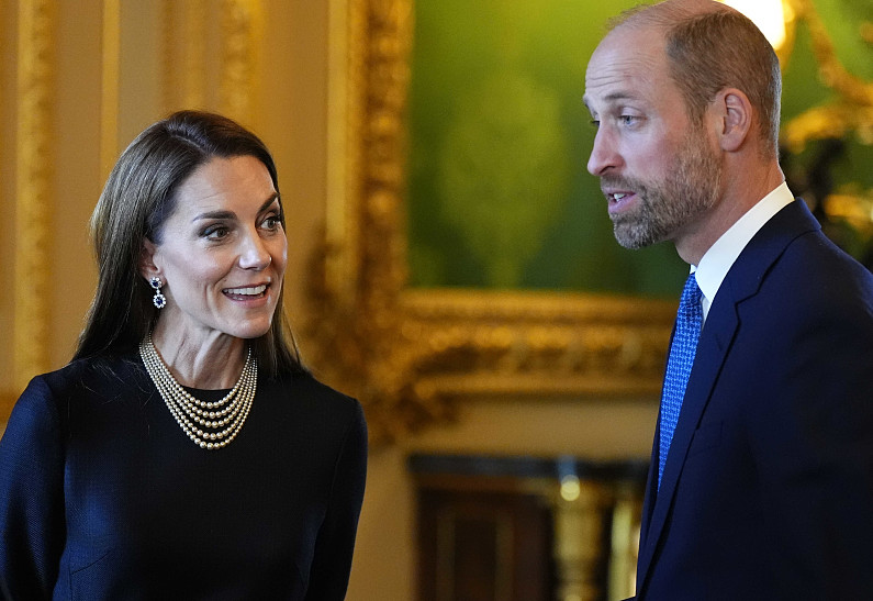 Кейт Миддлтон и принц Уильям посетили выставку в Виндзорском замке в рамках визита президента Германии