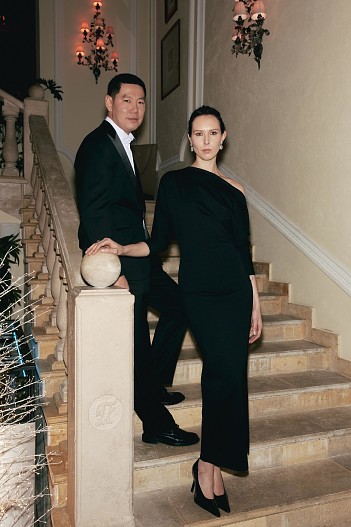 Евгений Сангаджиев и Ксения Андрианова