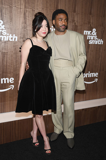 Майя Эрскин и Дональд Гловер