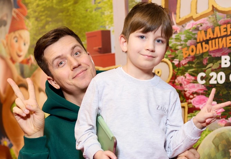 Плющенко-младший, Станислав Бондаренко, Денис Косяков и другие гости премьеры приключенческой анимации «Супергномы»