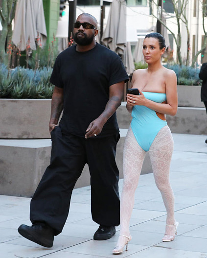 Канье Уэст и Бьянка Цензори