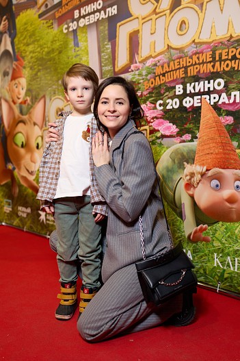 Марина Ворожищева с сыном
