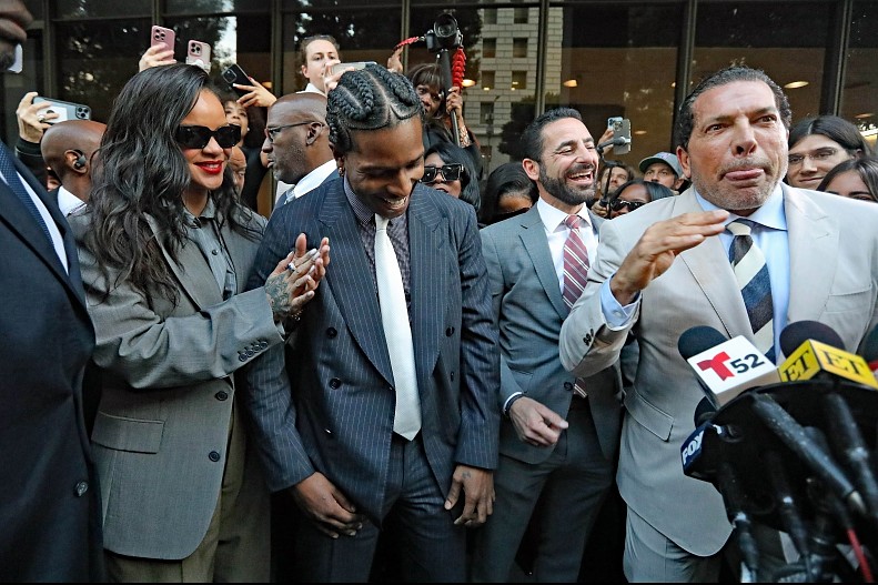 A$AP Rocky и Рианна 