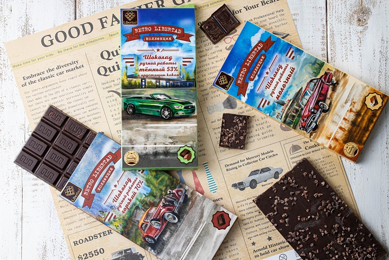Шоколад из коллекции Retro Libertad