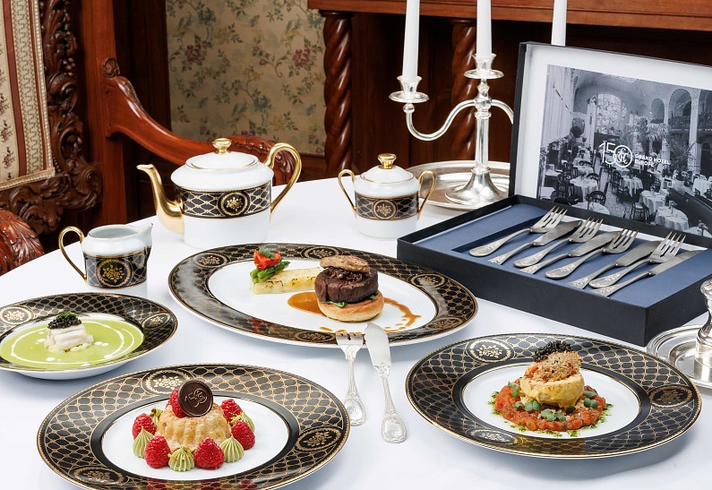 Юбилейное меню Гранд Отеля Европа