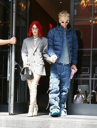 Меган Фокс и Machine Gun Kelly