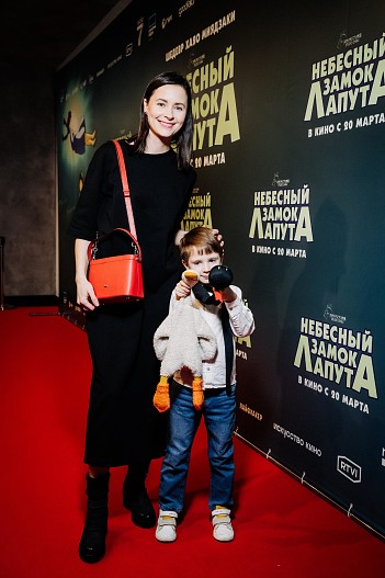 Марина Ворожищева с сыном