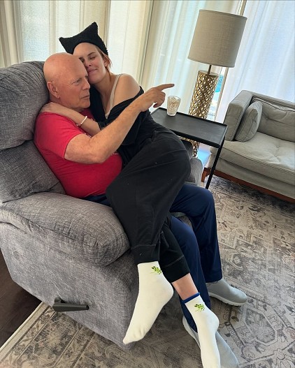 Брюс Уиллис с дочкой&nbsp;