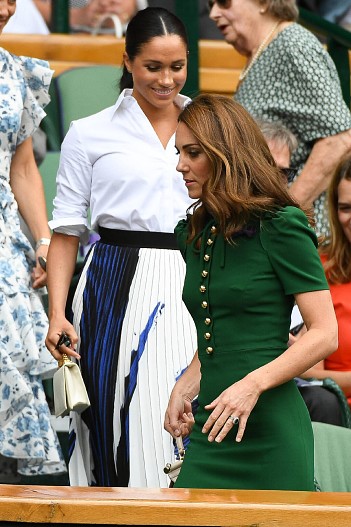 Меган Маркл и Кейт Миддлтон