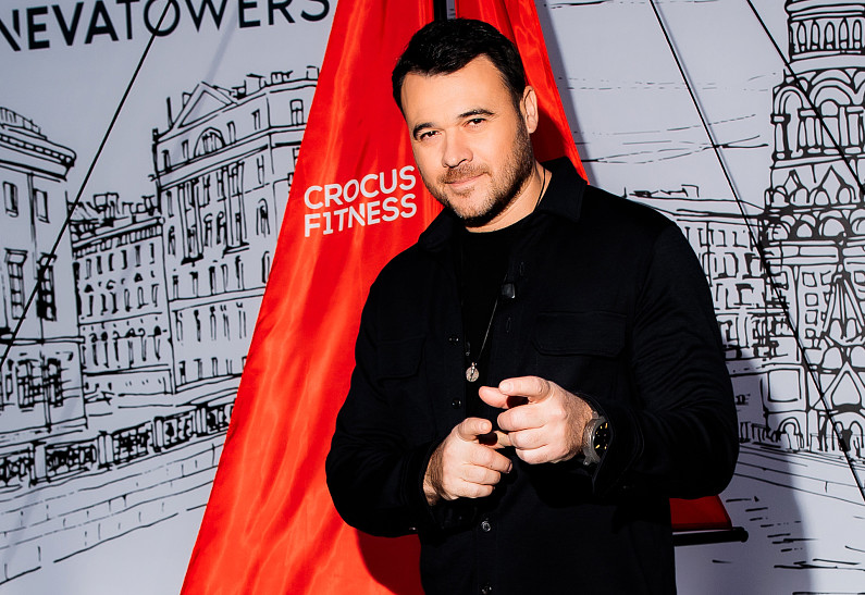 Эмин Агаларов, Дина Аверина, Никита Киоссе отметили пятилетие Crocus Fitness Neva Towers