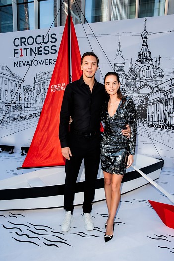 Дмитрий Соловьёв и Дина Аверина