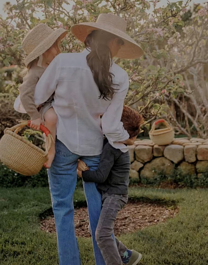 Меган Маркл с детьми